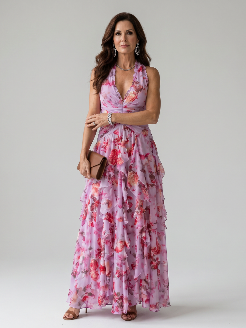 Pink Floral / 2XL