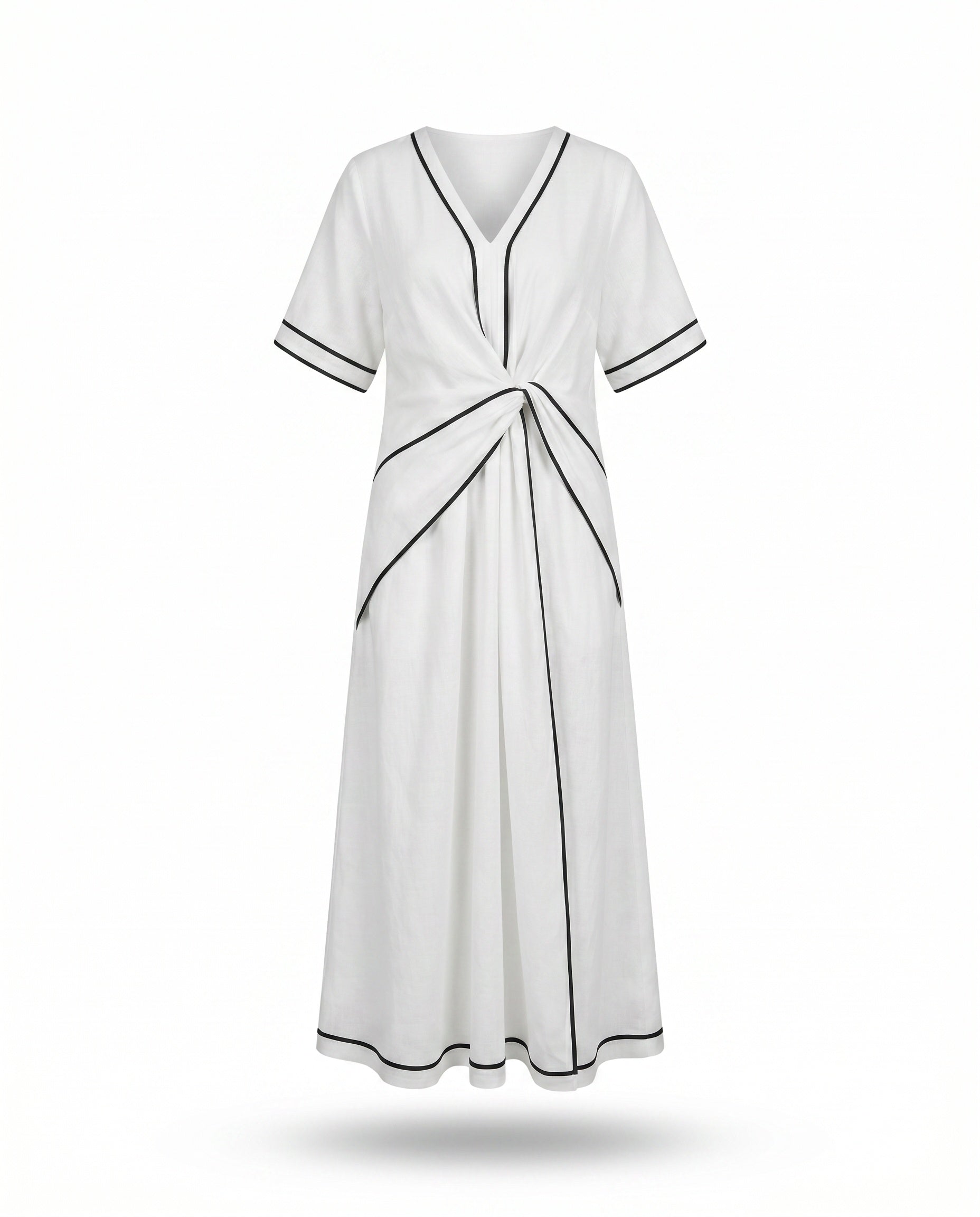 White With Black Trim / XXXL