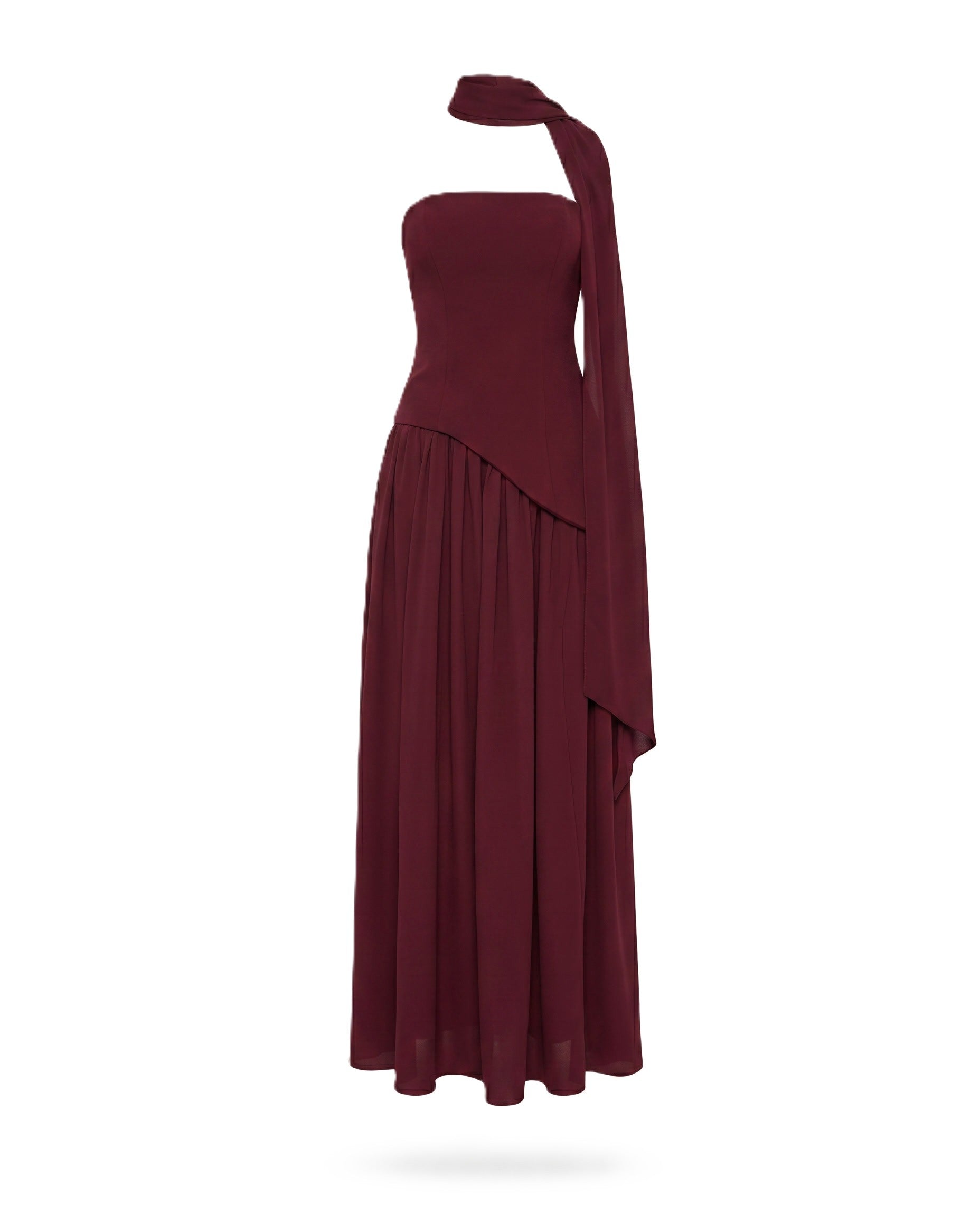 Burgundy Dress / XL