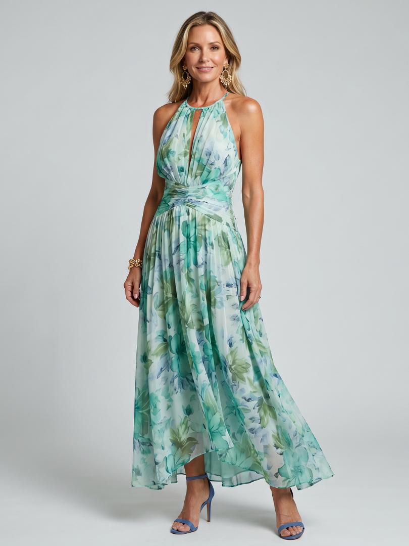 Floral Green / XL