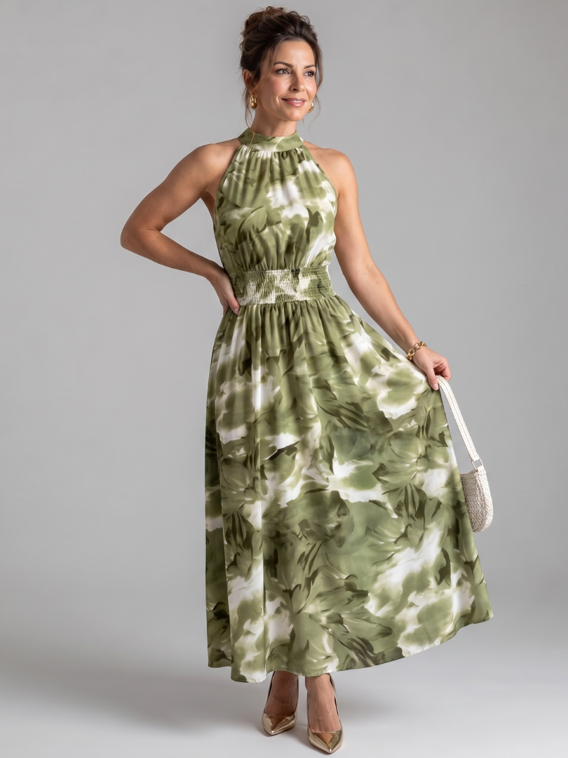 Green Floral / XL