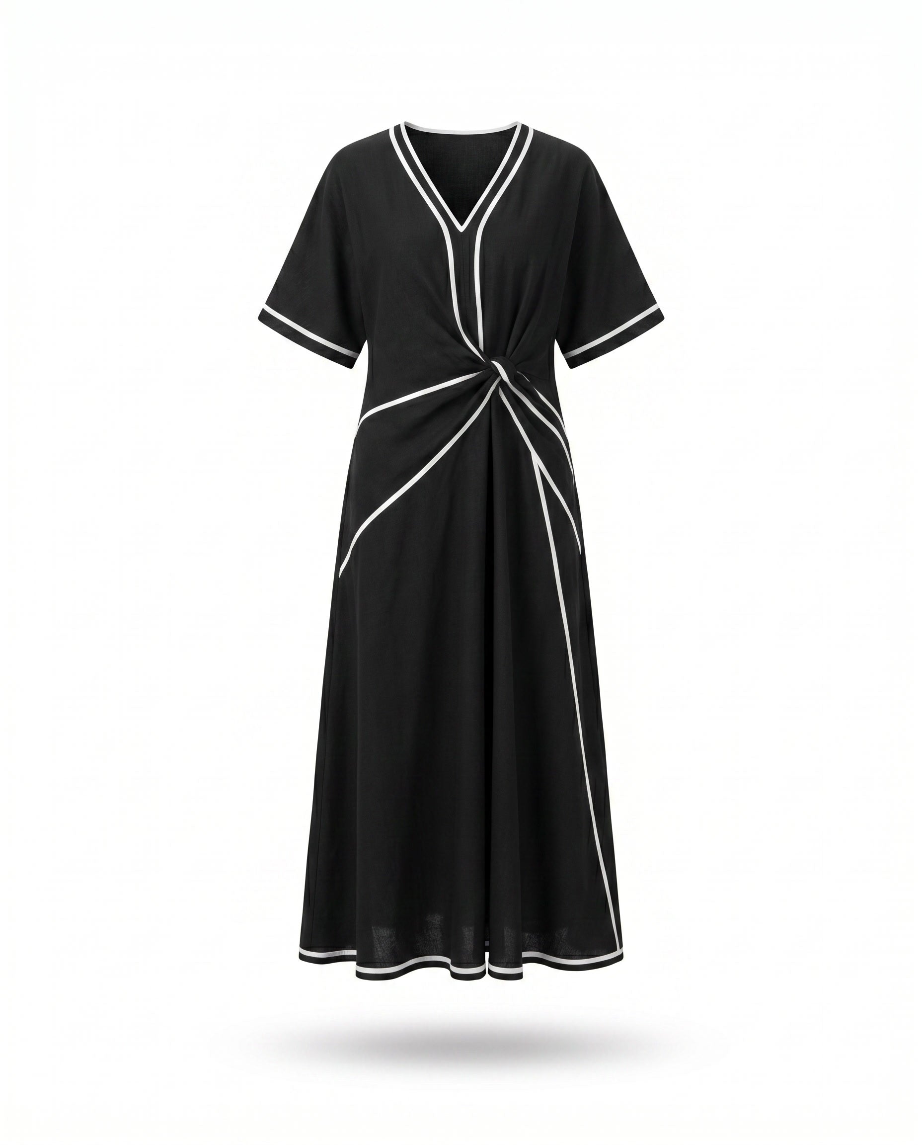 Black With White Trim / XXXL