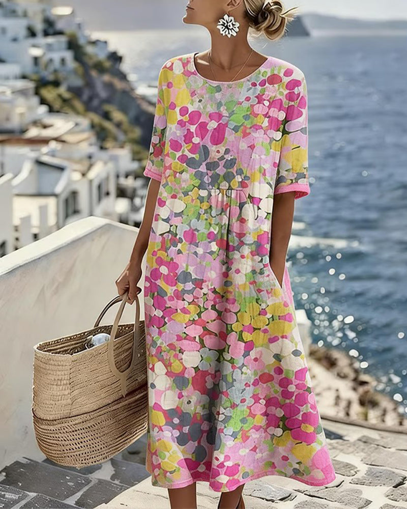 Floral Pink / 3XL
