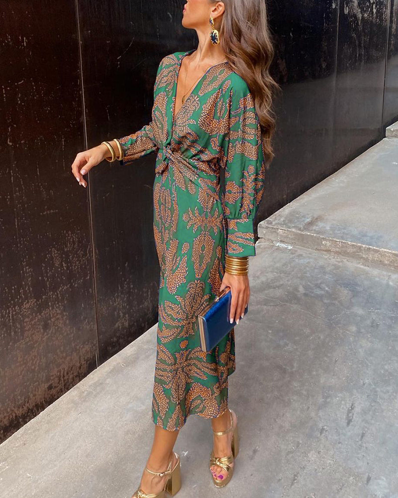 Green Floral / 3XL