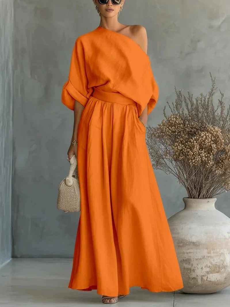 Solid Orange / 2XL