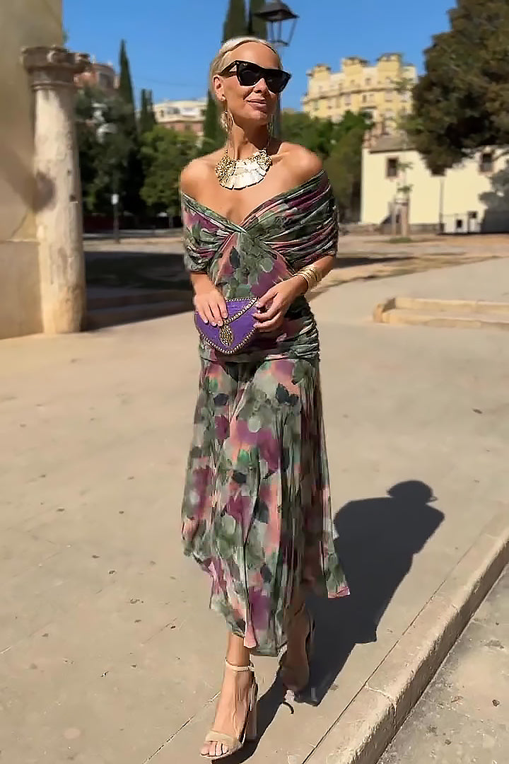 Floral Green / 4XL