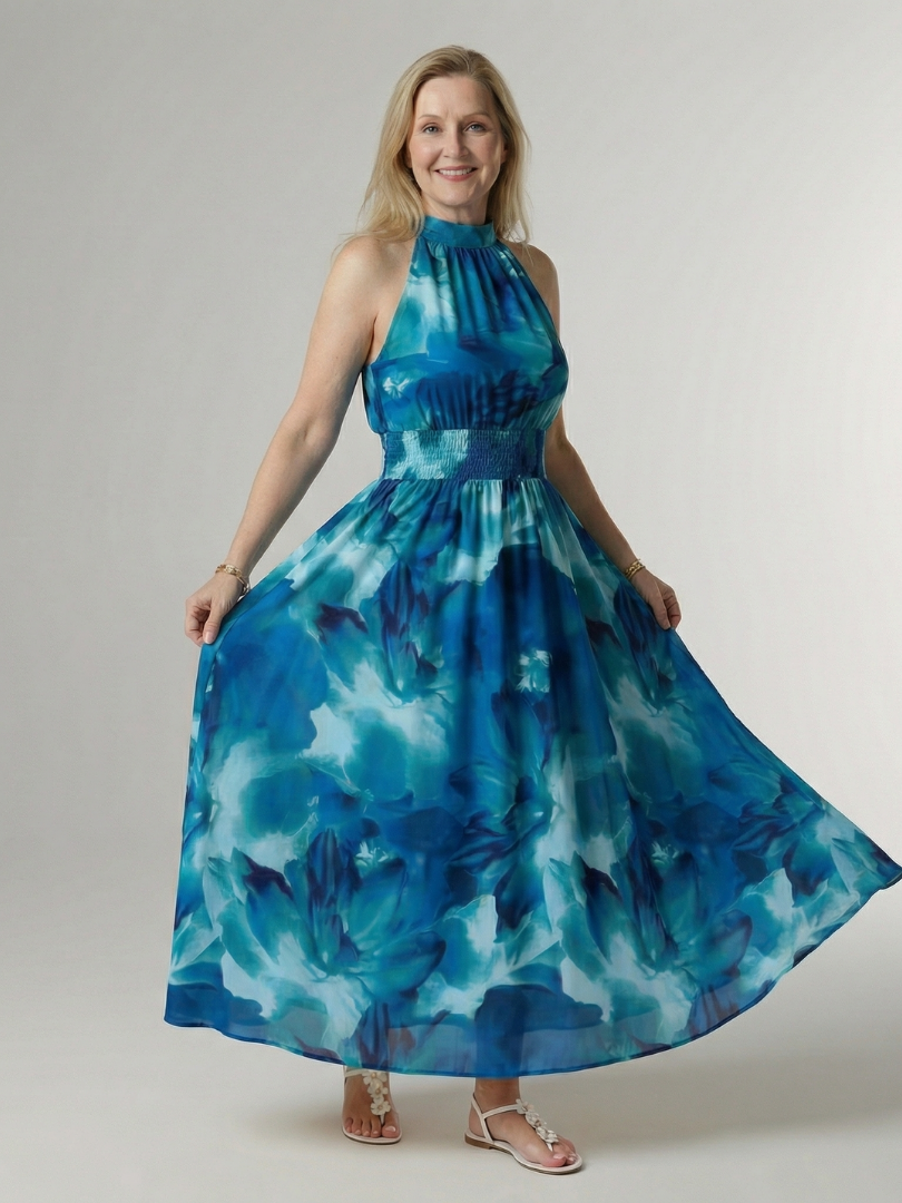 Blue Floral / XL