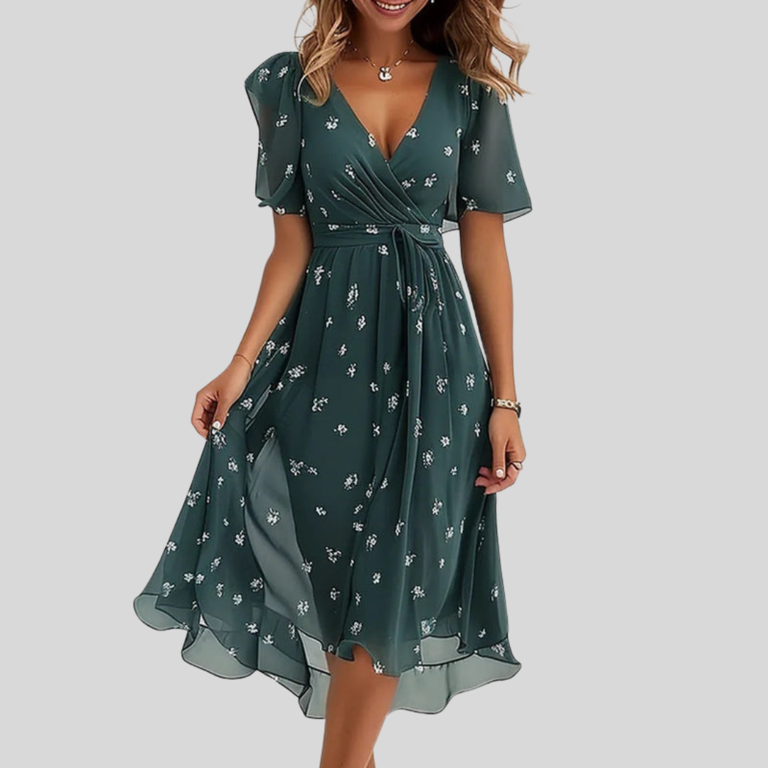 Green Floral / 3XL