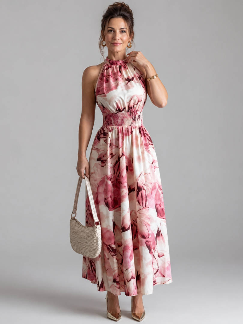 Pink Floral / XL