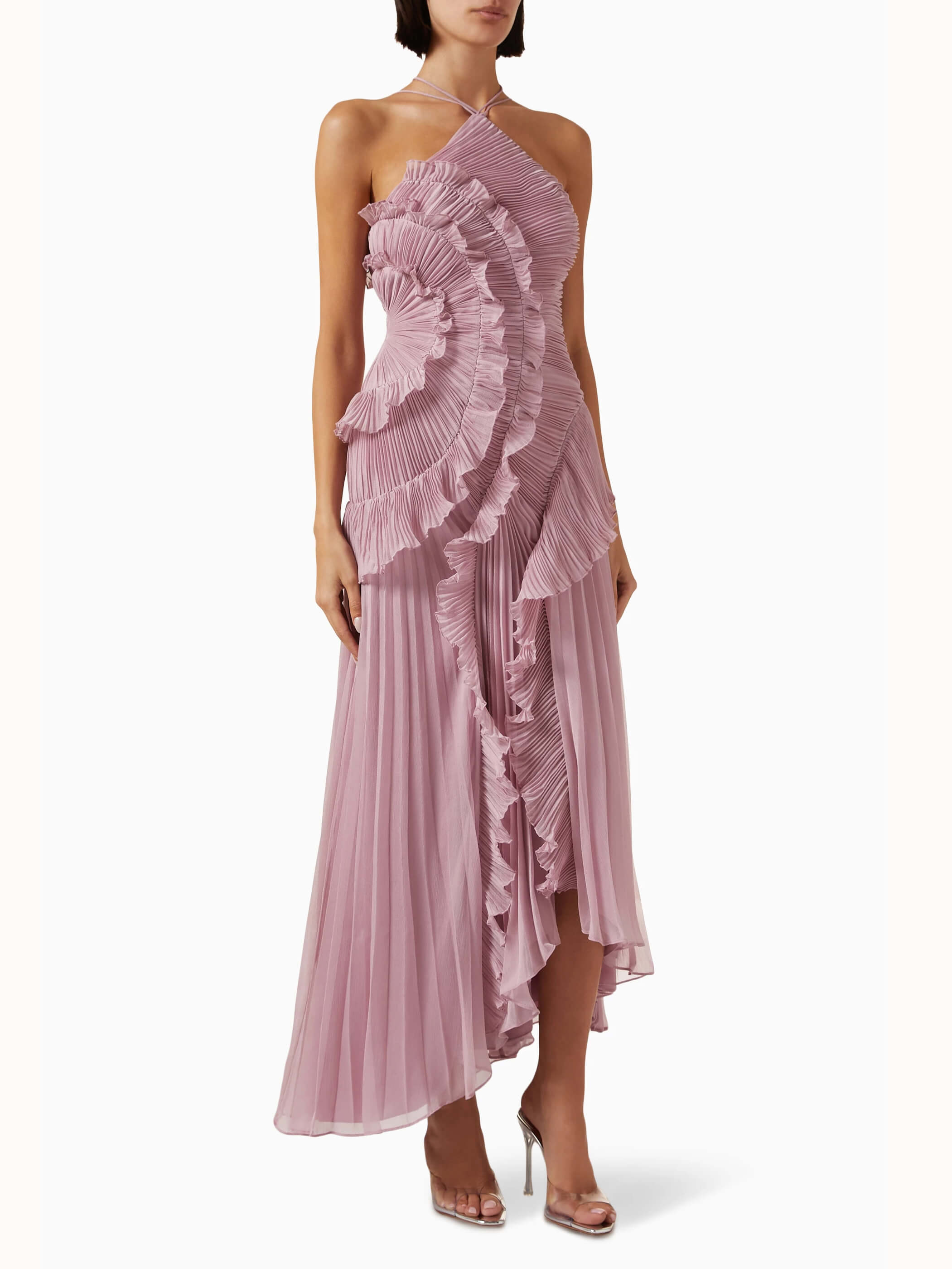 Pink Pleated / 2XL