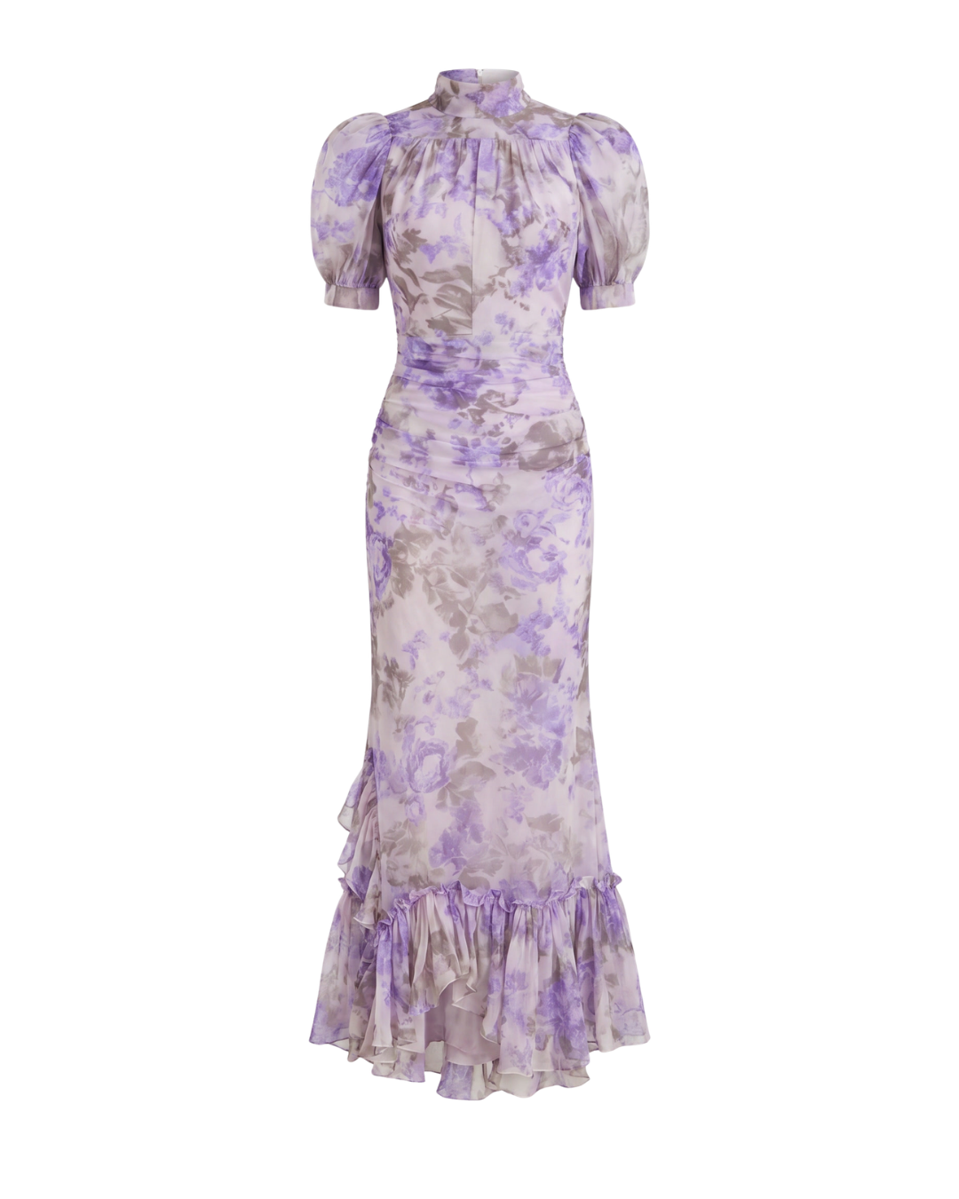 Purple Floral / 2XL