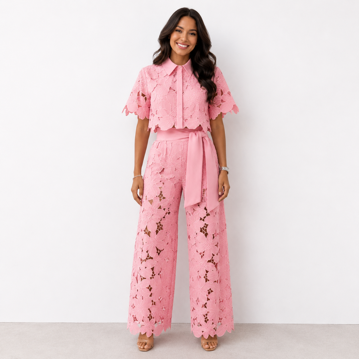 Pink Floral / 3XL