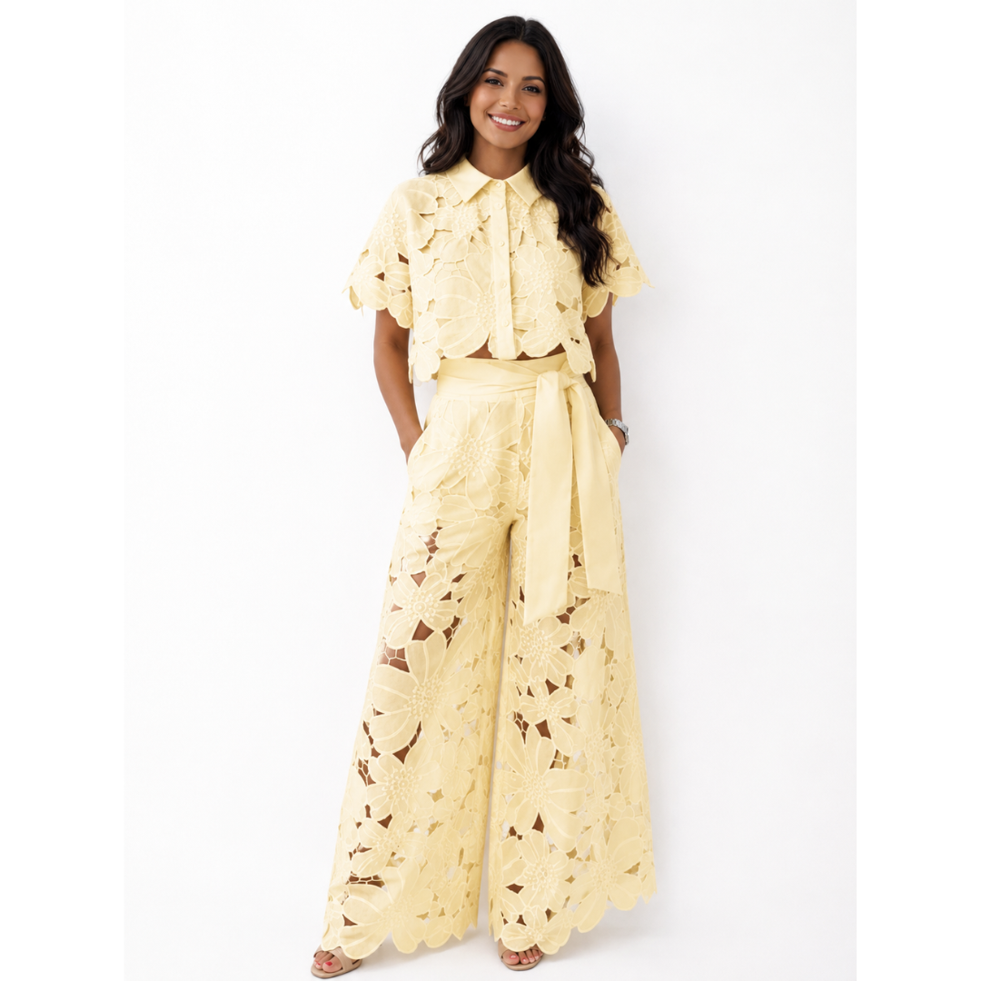 Yellow Floral / 3XL
