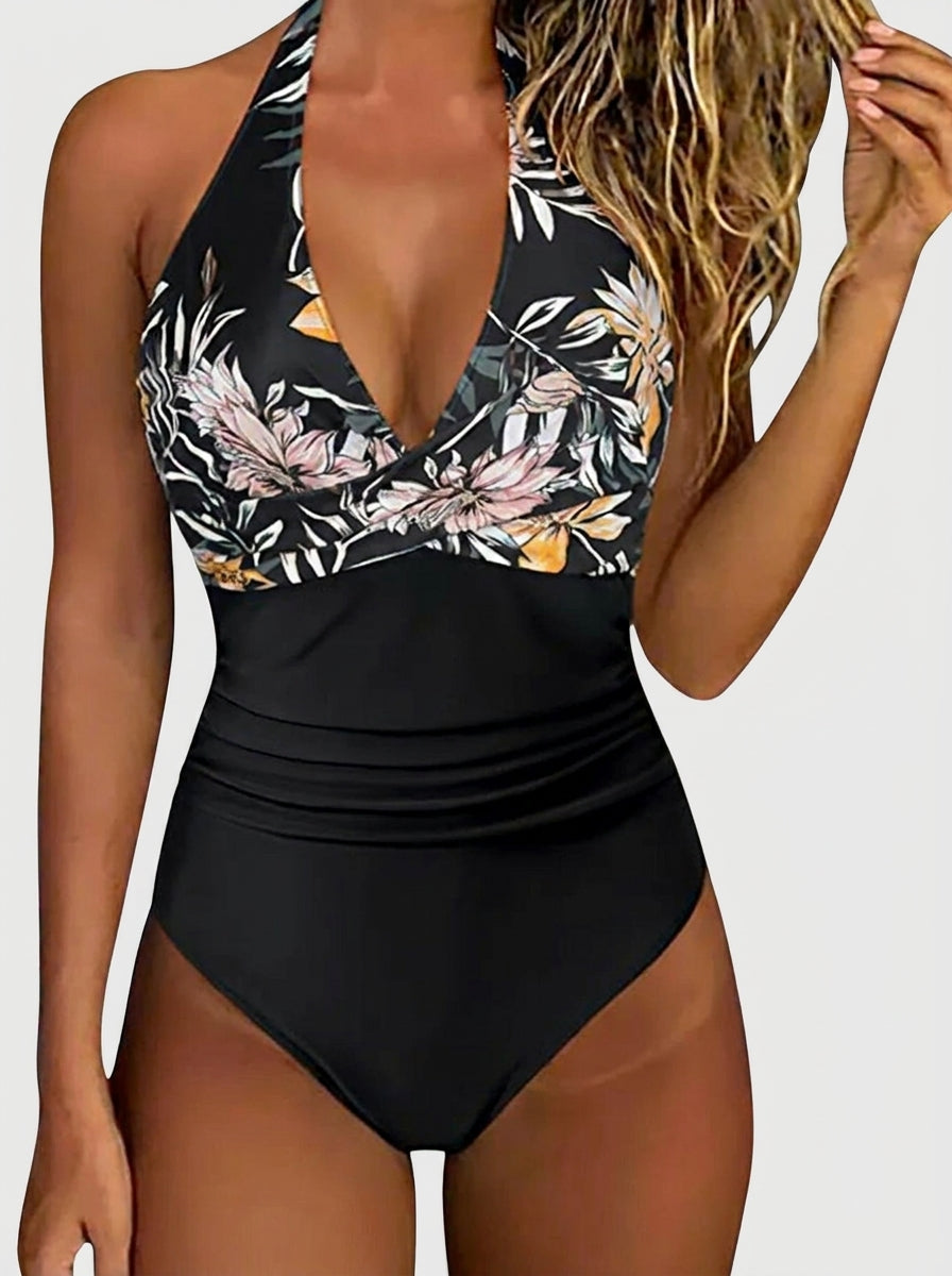 Black Floral / 3XL