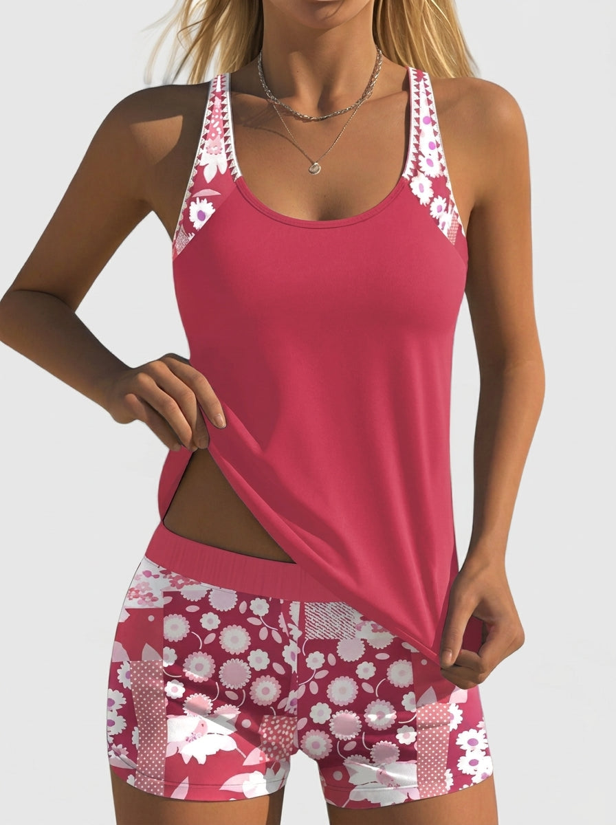 Pink Floral / 3XL