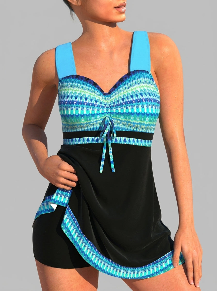 Blue Patterned / 3XL