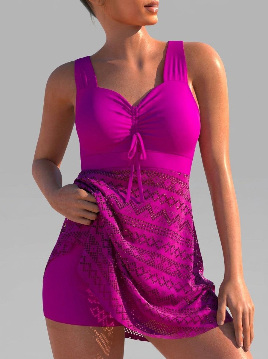 Magenta Patterned / 2XL