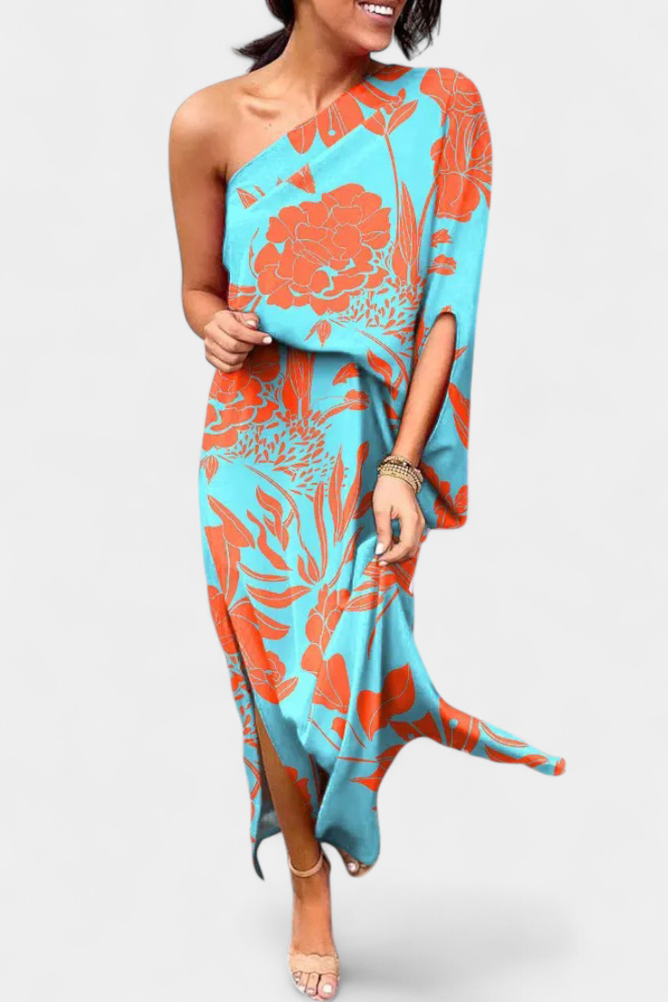 Turquoise Floral / 2XL