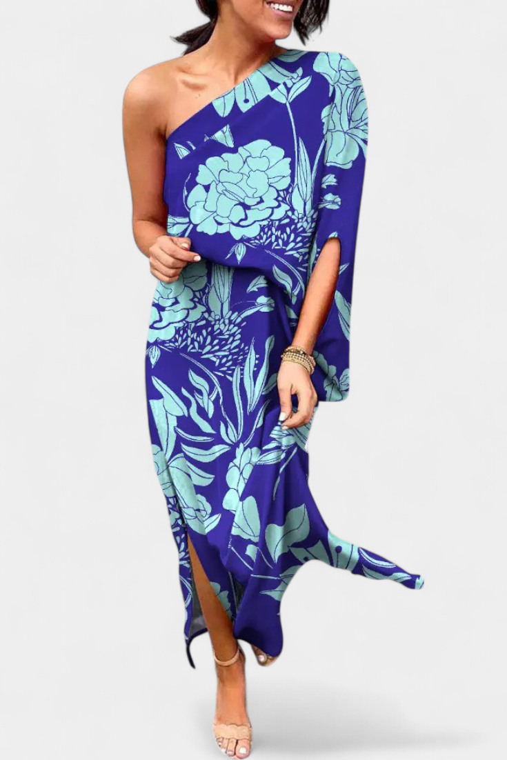Blue Floral / 2XL