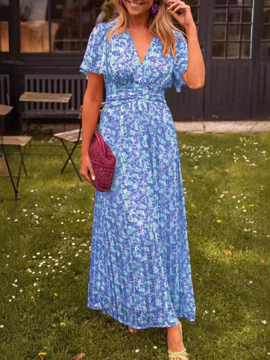 Blue Floral / 3XL