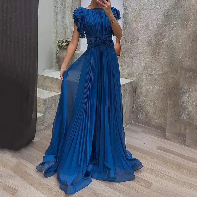 Pleated Blue / 3XL
