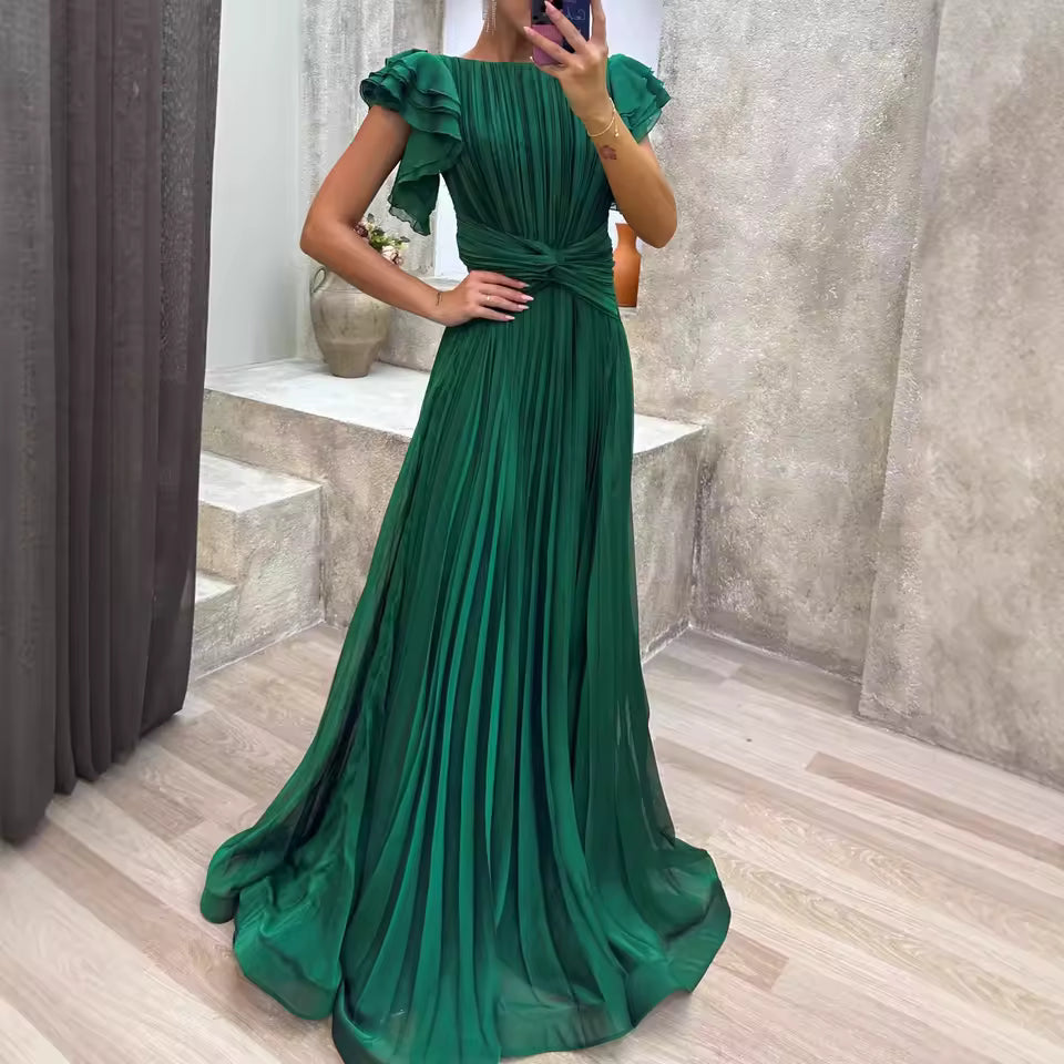 Green Pleated / 3XL