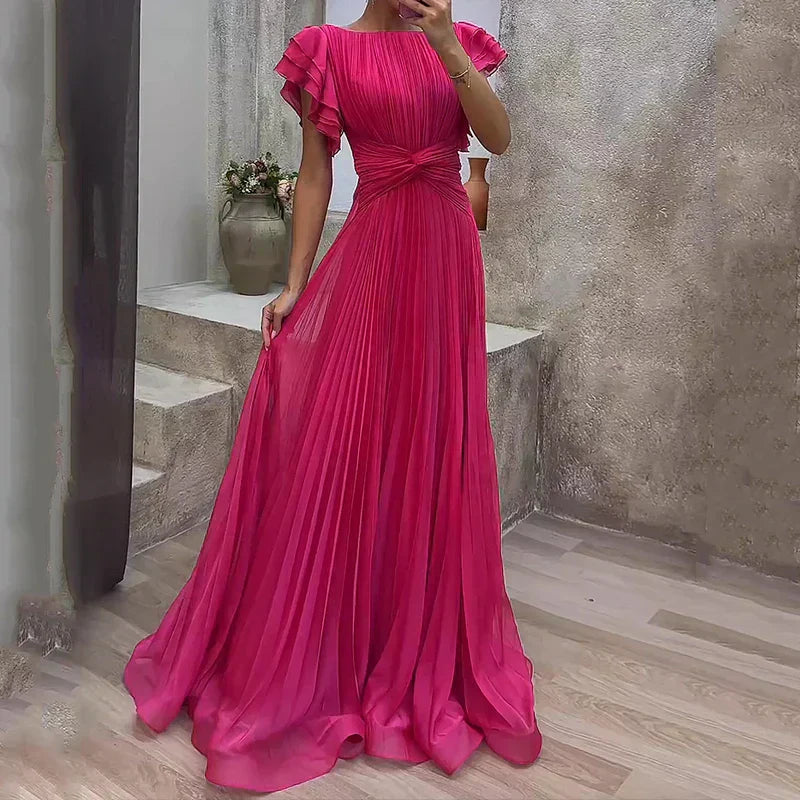 Pink Pleated / 3XL