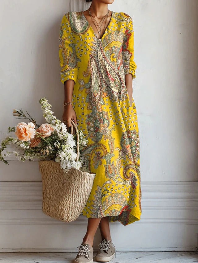 Yellow Paisley / 4XL
