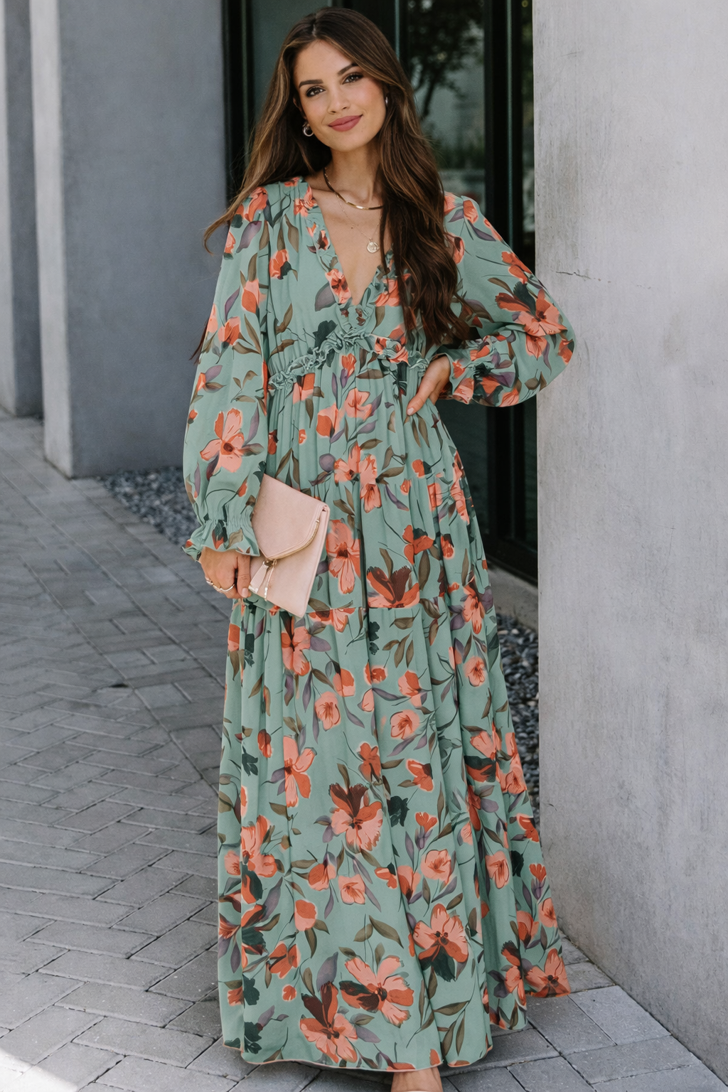 Floral Maxi / S