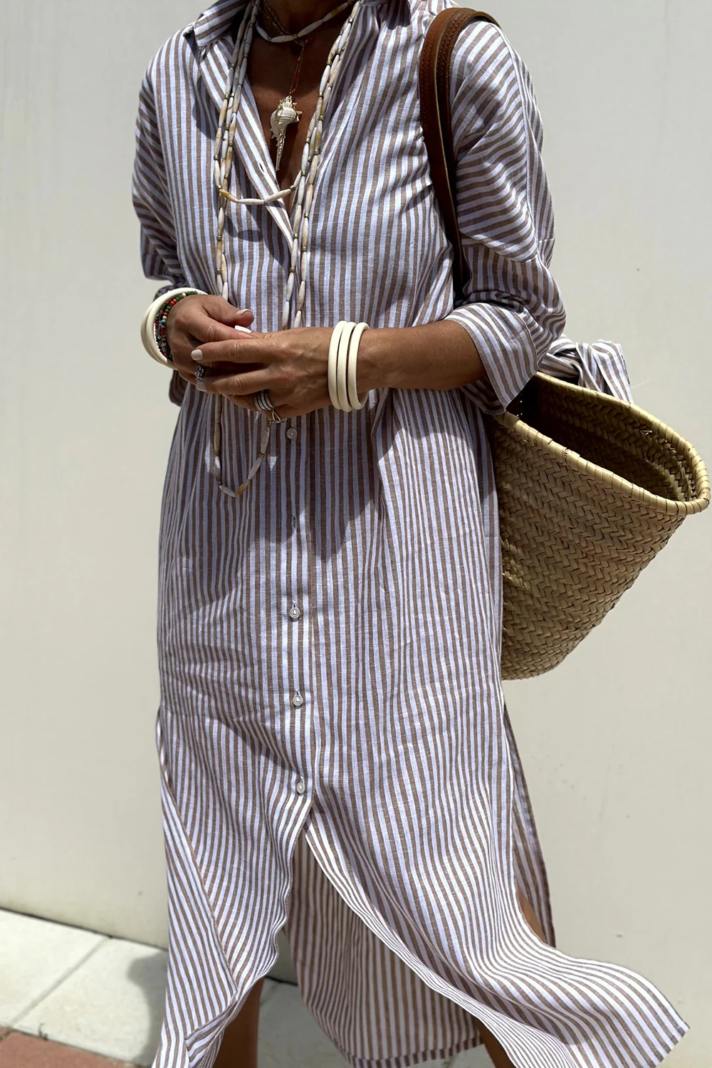 Striped Brown / XL