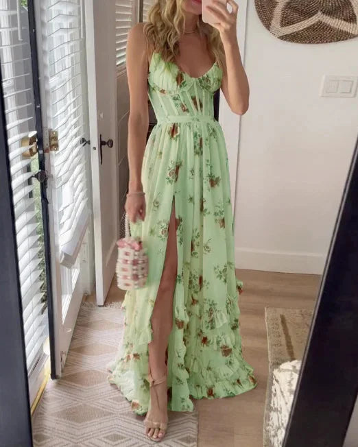 Mint Floral / XXL