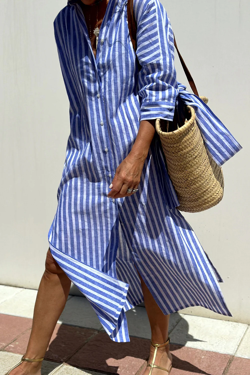 Blue Striped / XL