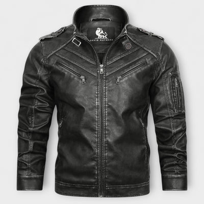 Luca™ | Engine Leather Jacket