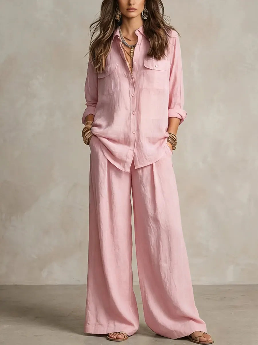 Pink Linen / 3XL