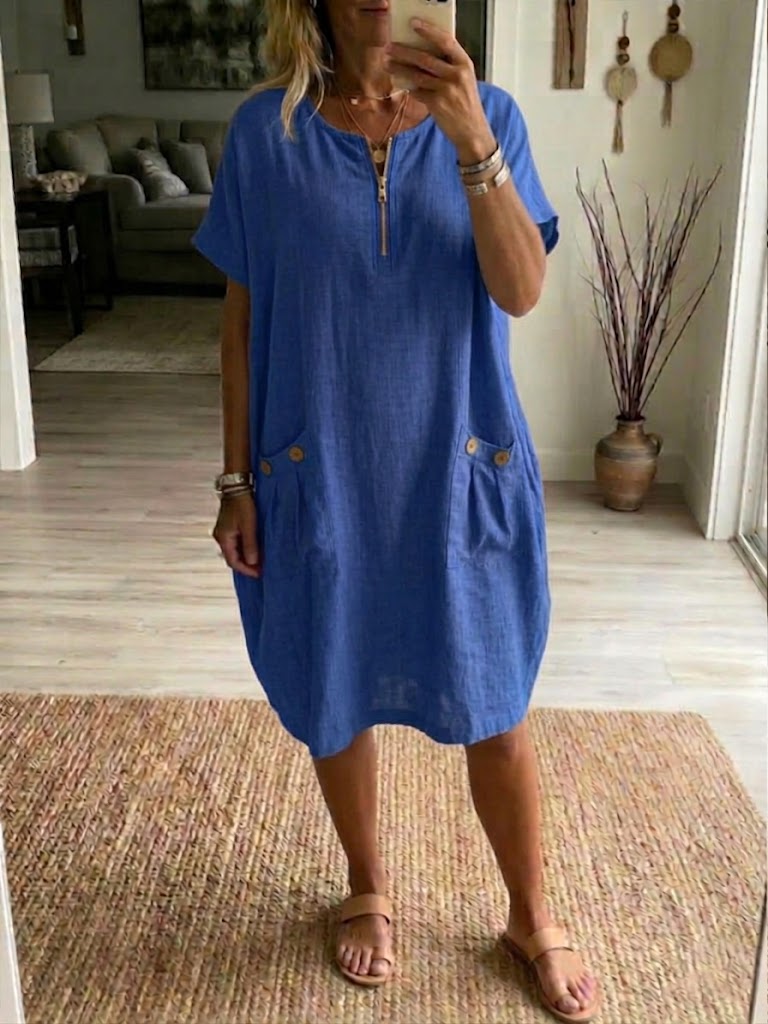 Blue Solid / 3XL