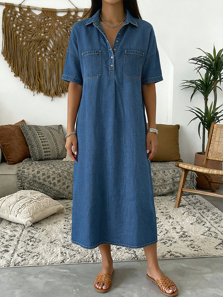 Denim Dress / 3XL