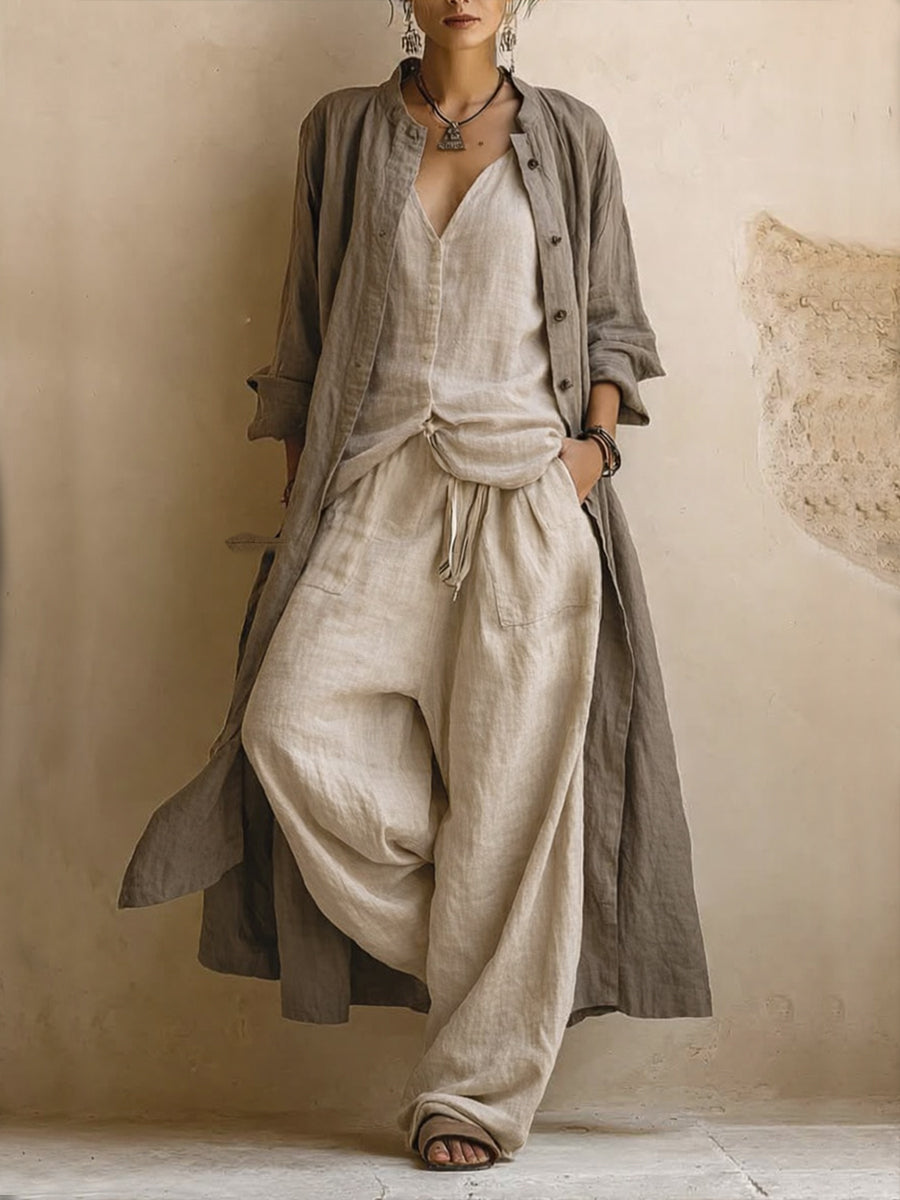 Beige Linen / 3XL