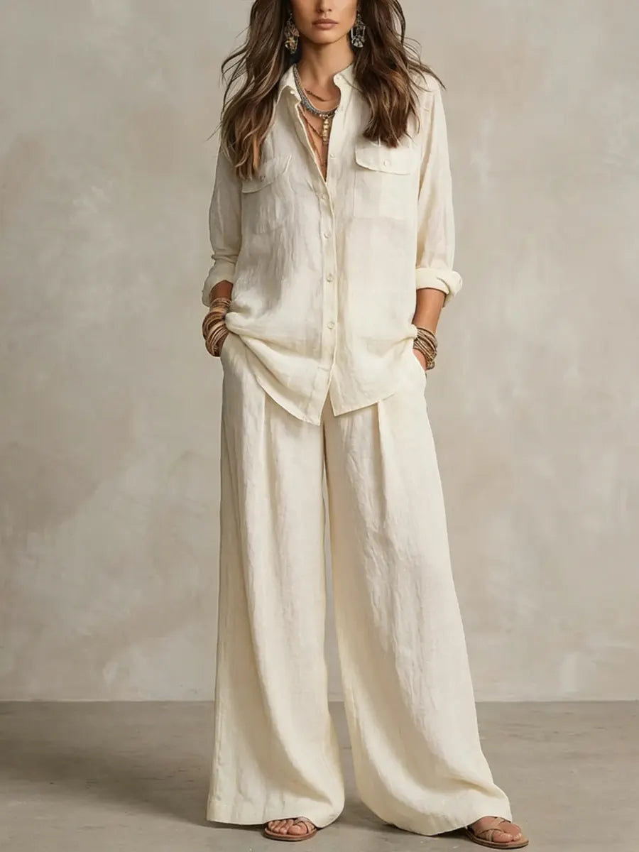 Cream Linen / 3XL