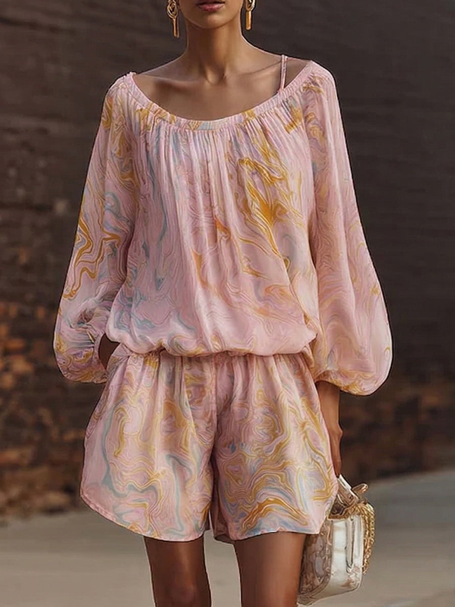 Pink Marble / 3XL