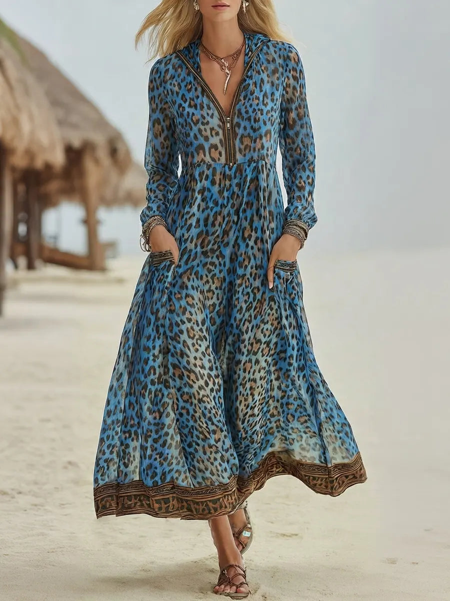 Blue Leopard / 3XL